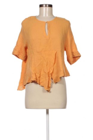 Γυναικεία μπλούζα Bimba Y Lola, Μέγεθος S, Χρώμα Κίτρινο, Τιμή 5,63 €