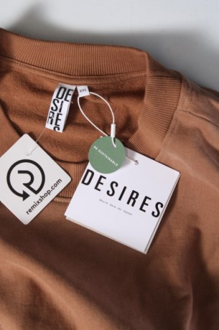 Γυναικεία μπλούζα Desires, Μέγεθος XXL, Χρώμα  Μπέζ, Τιμή 49,48 €