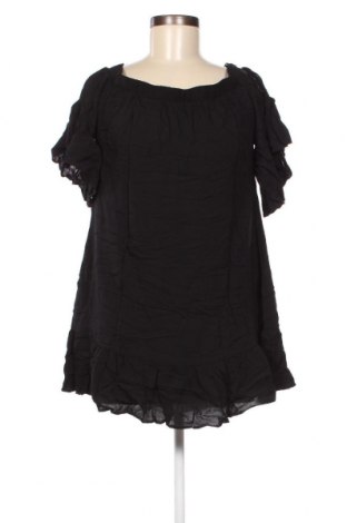 Дамска блуза Gina Tricot, Размер M, Цвят Черен, Вискоза, Цена 38,00 лв.