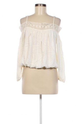 Дамска блуза Zara, Размер XS, Цвят Екрю, Цена 38,00 лв.
