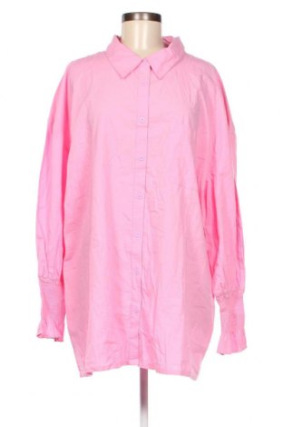 Дамска риза Influence, Размер 3XL, Цвят Розов, Памук, Цена 96,00 лв.