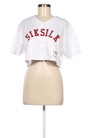 Дамска риза SikSilk, Размер M, Цвят Бял, Полиестер, Цена 96,00 лв.