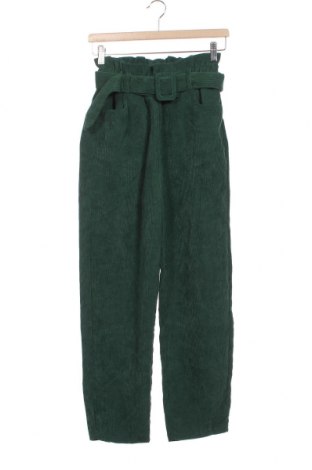 Дамски джинси SHEIN, Размер XS, Цвят Зелен, Цена 41,00 лв.