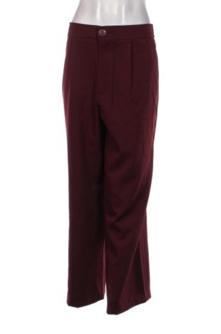 Pantaloni de femei Stradivarius, Mărime XL, Culoare Roșu, Preț 34,34 Lei