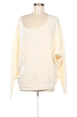 Γυναικείο πουλόβερ American Vintage, Μέγεθος L, Χρώμα Εκρού, Τιμή 76,80 €