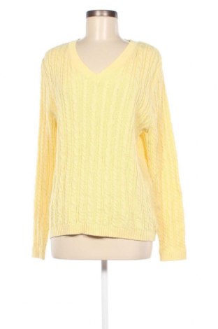 Γυναικείο πουλόβερ Croft & Barrow, Μέγεθος L, Χρώμα Κίτρινο, Τιμή 4,45 €