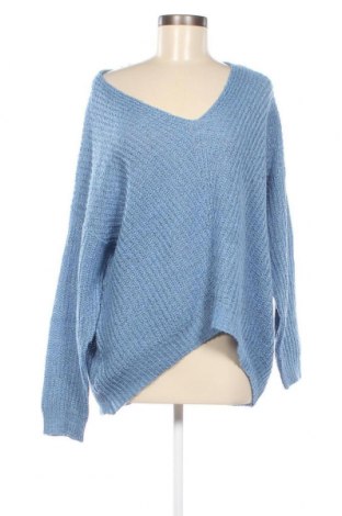 Γυναικείο πουλόβερ Jacqueline De Yong, Μέγεθος XL, Χρώμα Μπλέ, Τιμή 25,36 €