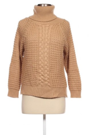Γυναικείο πουλόβερ Made In Italy, Μέγεθος L, Χρώμα  Μπέζ, Τιμή 25,36 €