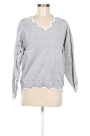 Γυναικείο πουλόβερ MissLook, Μέγεθος L, Χρώμα Γκρί, Τιμή 23,51 €