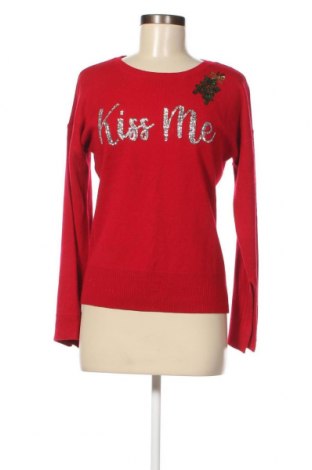 Γυναικείο πουλόβερ New York & Company, Μέγεθος S, Χρώμα Κόκκινο, Τιμή 1,78 €
