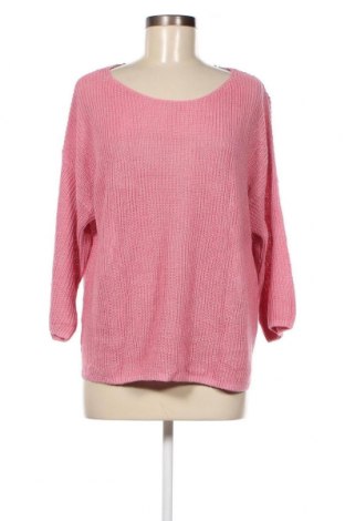 Дамски пуловер Part Two, Размер XXL, Цвят Розов, Лен, Цена 75,00 лв.