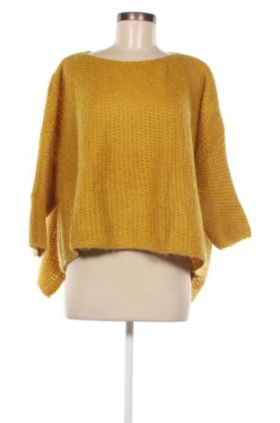 Γυναικείο πουλόβερ Susy Mix, Μέγεθος M, Χρώμα Κίτρινο, Τιμή 23,51 €