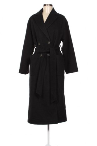 Дамско палто Monki, Размер S, Цвят Черен, Цена 182,00 лв.