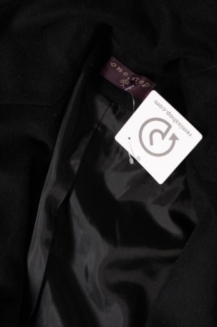 Γυναικείο παλτό One Step, Μέγεθος L, Χρώμα Μαύρο, Τιμή 58,76 €