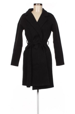 Дамско палто Pieces, Размер S, Цвят Черен, Цена 37,84 лв.