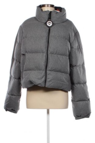 Γυναικείο μπουφάν Superdry, Μέγεθος XL, Χρώμα Γκρί, Τιμή 95,88 €