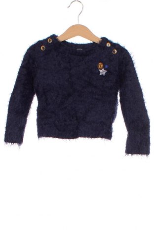 Детски пуловер Terre De Marins, Размер 18-24m/ 86-98 см, Цвят Син, Цена 6,00 лв.