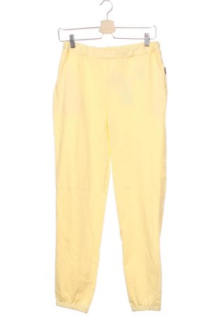 Pantaloni de trening, pentru copii Name It, Mărime 13-14y/ 164-168 cm, Culoare Galben, Preț 22,58 Lei