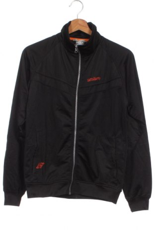 Детско спортно горнище Umbro, Размер 12-13y/ 158-164 см, Цвят Черен, Цена 28,00 лв.