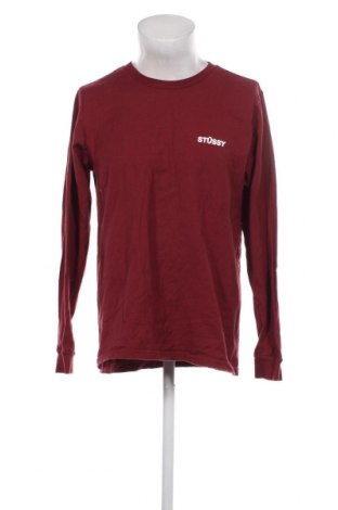 Ανδρική μπλούζα Stussy, Μέγεθος S, Χρώμα Κόκκινο, Βαμβάκι, Τιμή 47,42 €
