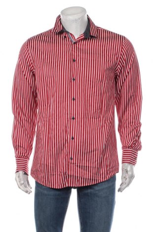 Ανδρικό πουκάμισο, Μέγεθος M, Χρώμα Κόκκινο, 80% βαμβάκι, 20% πολυεστέρας, Τιμή 21,65 €