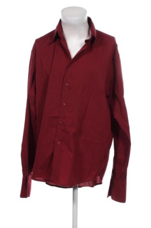 Ανδρικό πουκάμισο Batistini, Μέγεθος XL, Χρώμα Κόκκινο, 65% πολυεστέρας, 35% βαμβάκι, Τιμή 21,65 €