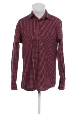 Ανδρικό πουκάμισο PETRIFUN, Μέγεθος M, Χρώμα Κόκκινο, Τιμή 5,41 €