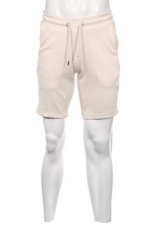 Мъжки къс панталон Boohoo, Размер S, Цвят Екрю, 95% полиестер, 5% еластан, Цена 40,00 лв.