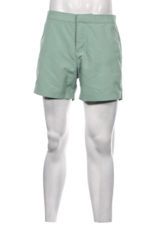 Мъжки къс панталон COS, Размер L, Цвят Зелен, 100% полиестер, Цена 103,00 лв.