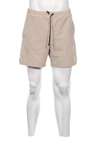 Мъжки къс панталон GYM365, Размер L, Цвят Бежов, 88% полиестер, 12% еластан, Цена 34,00 лв.