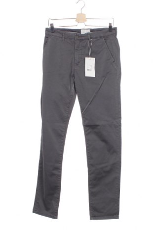 Мъжки панталон Casual Friday, Размер S, Цвят Сив, 97% памук, 3% еластан, Цена 116,00 лв.