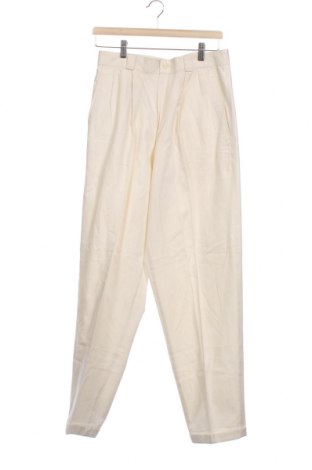 Мъжки панталон Poools, Размер S, Цвят Екрю, Памук, Цена 45,00 лв.