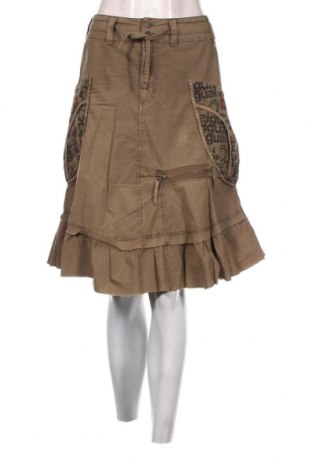 Пола Desigual, Размер L, Цвят Кафяв, Цена 60,00 лв.