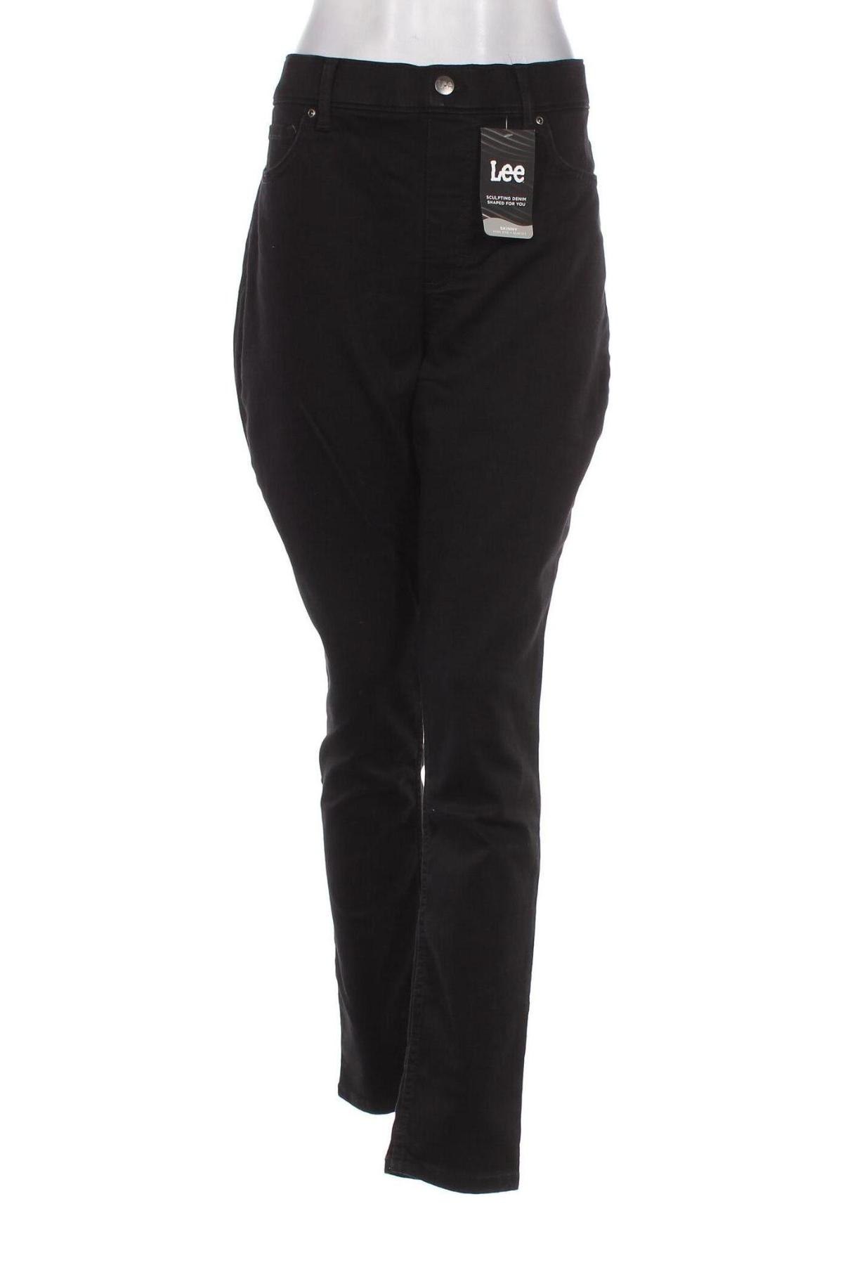 Дамски панталон Lee, Размер XL, Цвят Черен, Цена 146,00 лв.