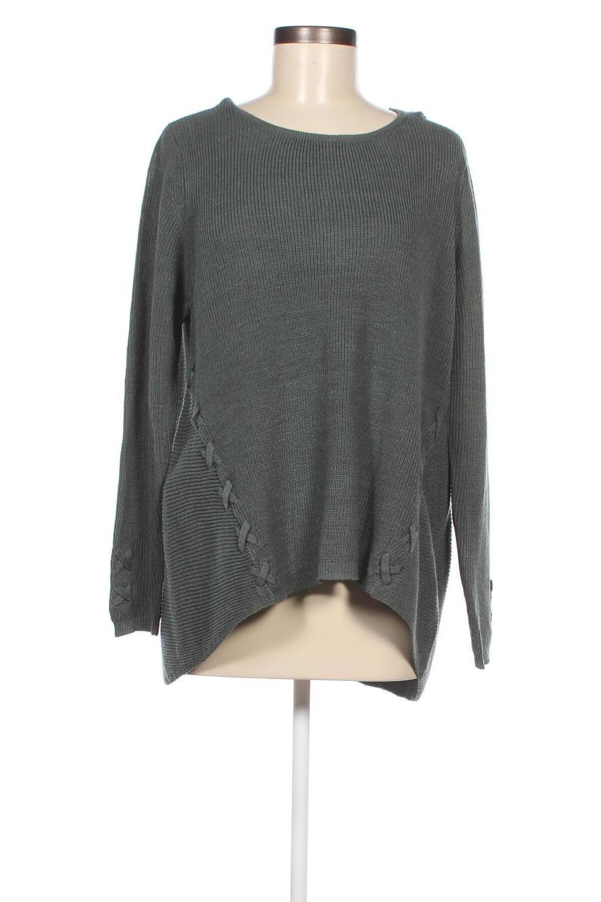 Γυναικείο πουλόβερ Dressbarn, Μέγεθος XL, Χρώμα Πράσινο, Τιμή 22,27 €