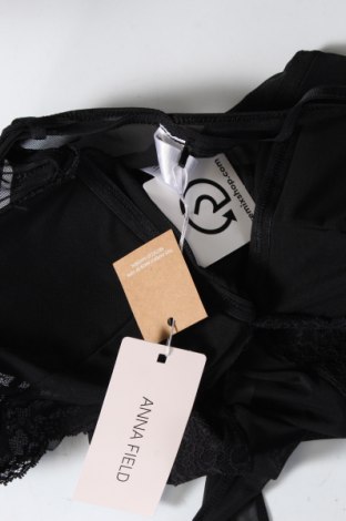 Bodysuit Anna Field, Μέγεθος S, Χρώμα Μαύρο, Τιμή 19,56 €