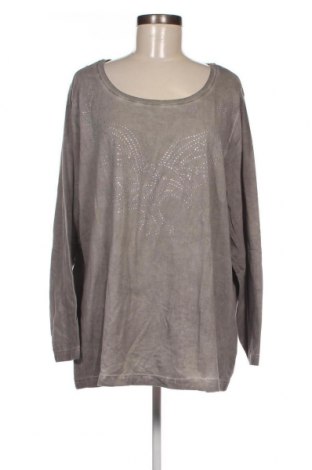 Γυναικεία μπλούζα, Μέγεθος 3XL, Χρώμα Γκρί, Τιμή 7,87 €