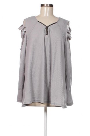 Дамска блуза, Размер XXL, Цвят Сив, Цена 13,87 лв.