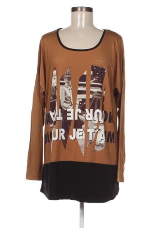 Γυναικεία μπλούζα, Μέγεθος XXL, Χρώμα Καφέ, Τιμή 7,87 €