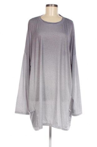 Γυναικεία μπλούζα, Μέγεθος 4XL, Χρώμα Γκρί, Τιμή 5,41 €
