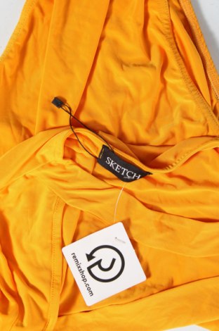 Γυναικεία μπλούζα-Κορμάκι, Μέγεθος M, Χρώμα Πορτοκαλί, Τιμή 15,98 €