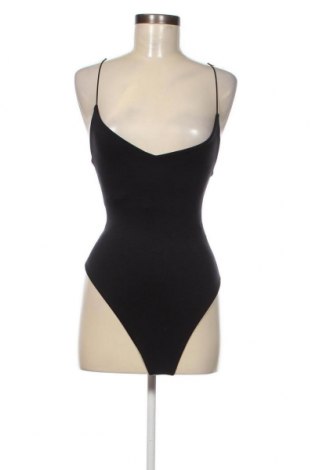 Γυναικεία μπλούζα-Κορμάκι Bershka, Μέγεθος M, Χρώμα Μαύρο, Τιμή 4,76 €