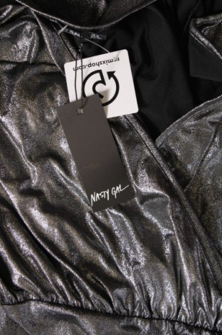 Γυναικεία μπλούζα-Κορμάκι Nasty Gal, Μέγεθος L, Χρώμα Γκρί, Τιμή 5,57 €