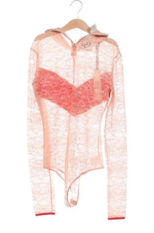 Дамска блуза - боди Pinko, Размер M, Цвят Розов, Цена 97,06 лв.