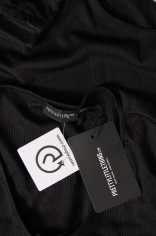 Γυναικεία μπλούζα-Κορμάκι Pretty Little Thing, Μέγεθος L, Χρώμα Μαύρο, Τιμή 5,43 €