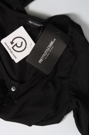 Γυναικεία μπλούζα-Κορμάκι Pretty Little Thing, Μέγεθος XS, Χρώμα Μαύρο, Τιμή 6,55 €