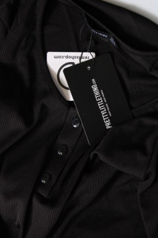 Γυναικεία μπλούζα-Κορμάκι Pretty Little Thing, Μέγεθος M, Χρώμα Μαύρο, Τιμή 5,43 €