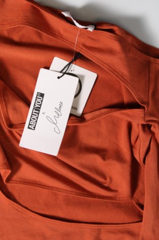 Γυναικεία μπλούζα ABOUT YOU X MILLANE, Μέγεθος M, Χρώμα Καφέ, Τιμή 5,26 €