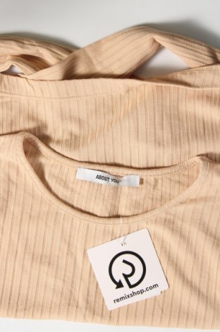 Γυναικεία μπλούζα About You, Μέγεθος S, Χρώμα  Μπέζ, Τιμή 3,60 €
