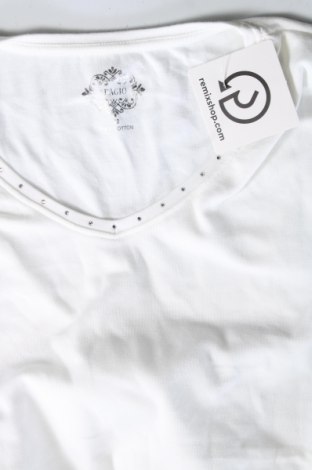 Дамска блуза Adagio, Размер L, Цвят Бял, Цена 19,00 лв.